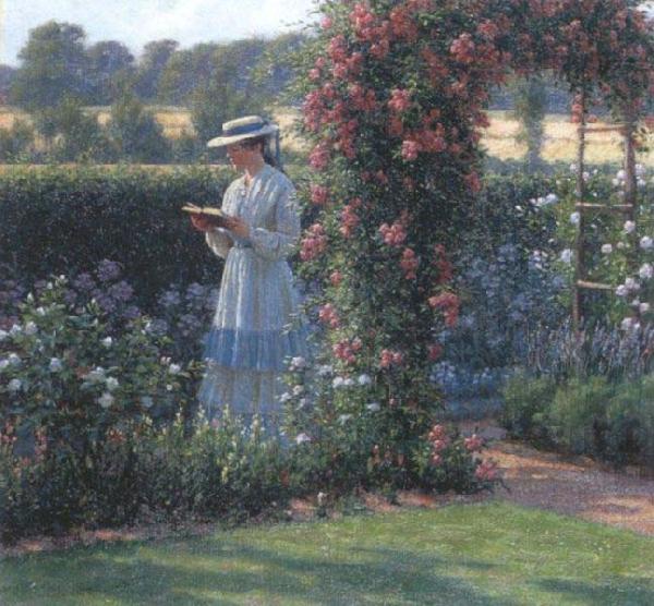 Edmund Blair Leighton Sweet solitude china oil painting image